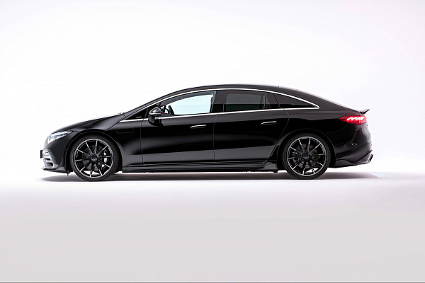 Фото дисков BRABUS Monoblock Z (Platinum Edition) Черный глянец на Mercedes-Benz EQS
