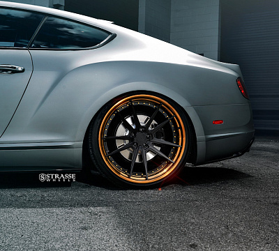 Фото дисков Strasse Wheels SV1 Deep Concave FS на Bentley Continental GT I