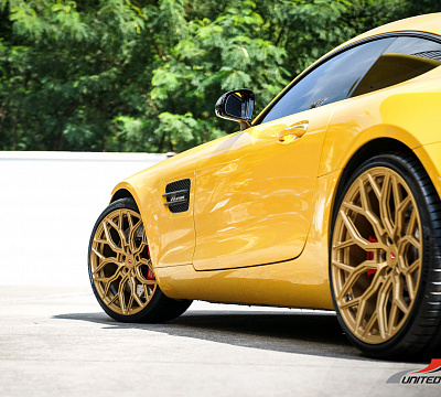 Фото дисков Vossen S17-01 на Mercedes-Benz AMG GT I