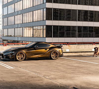 Фото дисков Vossen M-X6 на Toyota Supra A90