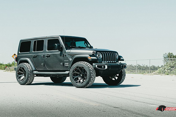 Фото дисков 4PLAY 4P80R  на Jeep Wrangler IV (JL)