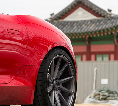 Фото дисков Vossen VFS-1 на Jaguar F-Type