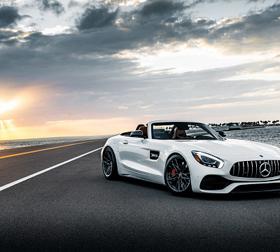 Фото дисков Vossen M-X6 на Mercedes-Benz AMG GT I