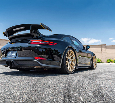 Фото дисков HRE RC104 на Porsche 911 VII