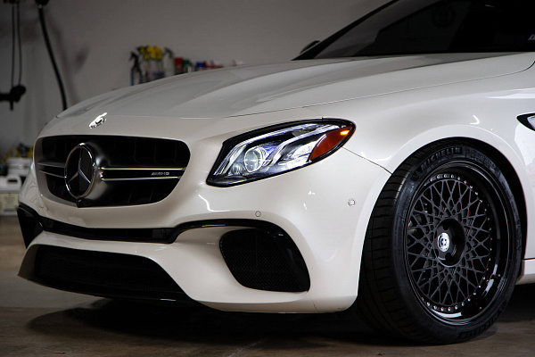 Фото дисков HRE 501 Черный сатин на Mercedes-Benz E-Class (W213, S213, C238)
