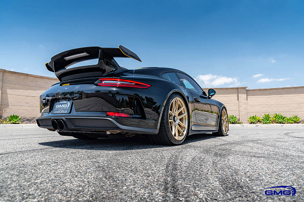 Фото дисков HRE RC104 Сатиновое золото на Porsche 911 VII