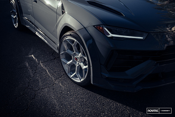 Фото дисков NOVITEC NL5 Глянцевый лак на Lamborghini Urus