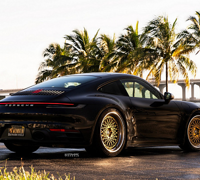 Фото дисков Strasse Wheels SC20 Track на Porsche 911 VIII