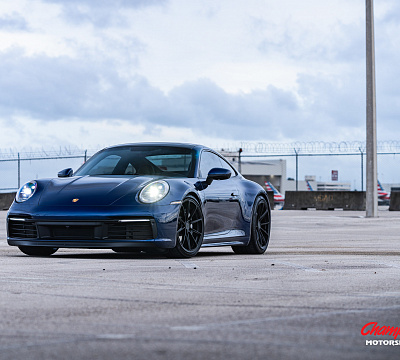 Фото дисков Vossen RS92 на Porsche 911 VIII