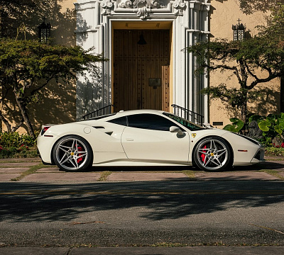 Фото дисков Anrky S1-X3 на Ferrari 488