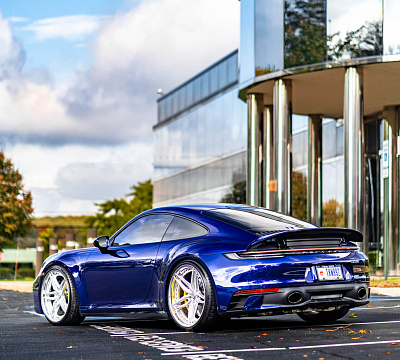 Фото дисков HRE S107SC на Porsche 911 VIII