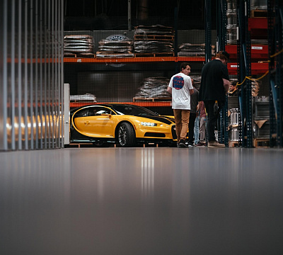 Фото дисков HRE P204 на Bugatti Chiron