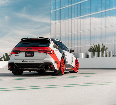 Фото дисков Vossen EVO-6TR на Audi A/RS 6 (C8)