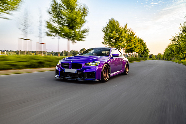 Фото дисков HRE 521 Сатиновая медь на BMW 2/M2 (G42/G87)