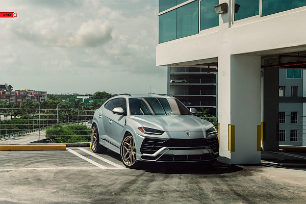 Фото дисков Anrky S3-X4 Глянцевая шампань на Lamborghini Urus