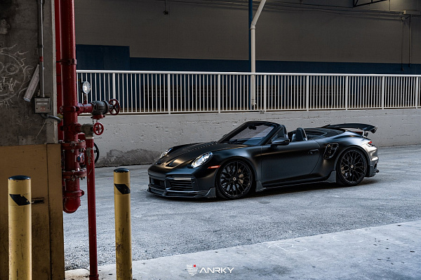 Фото дисков Anrky AN10 Черный глянец на Porsche 911 VIII