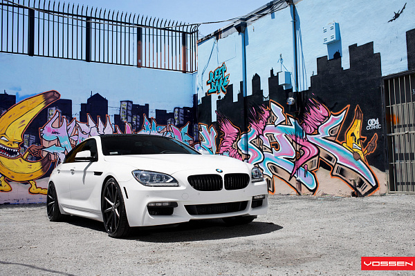 Фото дисков Vossen CV1 Глянцевый графит на BMW 6/M6 (F06/F13/F12)
