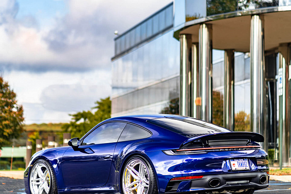 Фото дисков HRE S107SC Глянцевый лак на Porsche 911 VIII