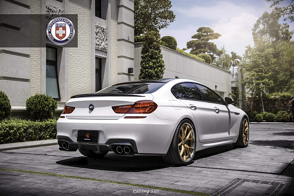 Фото дисков HRE S101 Глянцевое золото на BMW 6/M6 (F06/F13/F12)