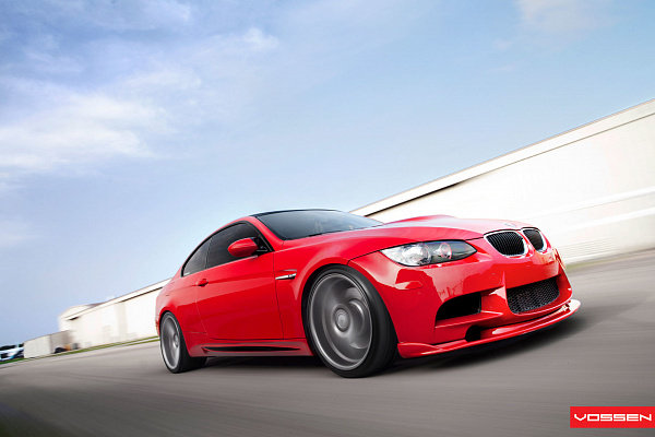 Фото дисков Vossen CV4 Сатиновый графит на BMW 3/M3 (E90)