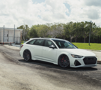 Фото дисков Vossen HF-7 на Audi A/RS 6 (C8)