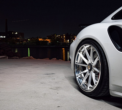 Фото дисков Anrky AN38 на Porsche 911 VII