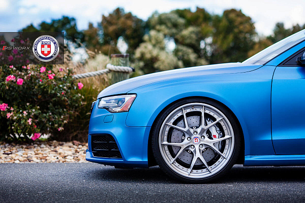 Фото дисков HRE S101 Глянцевый тонированный лак на Audi A/S/RS 5 (8T)