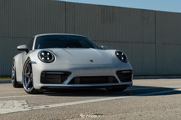 Фото дисков Anrky RS5.3 Черный сатин на Porsche 911 VIII