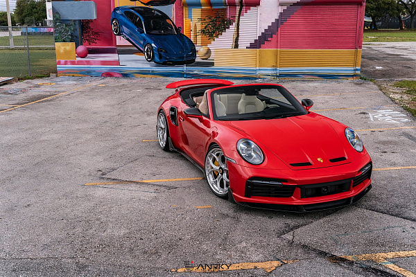 Фото дисков Anrky S3-X0 Глянцевый лак на Porsche 911 VIII