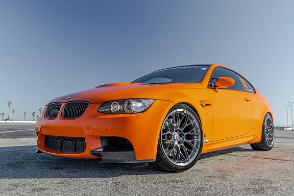 Фото дисков HRE RC100 Глянцевая темная бронза на BMW 3/M3 (E90)