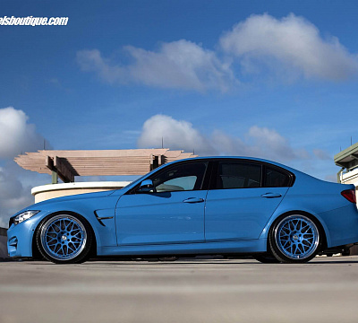 Фото дисков HRE 300 на BMW 3/M3 (F3x/F80)