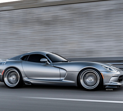 Фото дисков Strasse Wheels SM6R Deep Concave FS на Dodge Viper