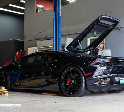 Фото дисков HRE P101 на Lamborghini Huracan