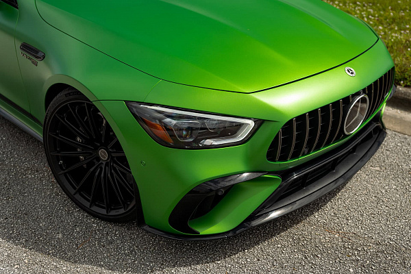 Фото дисков Brixton Forged PF15 R / RS Черный глянец на Mercedes-Benz AMG GT I