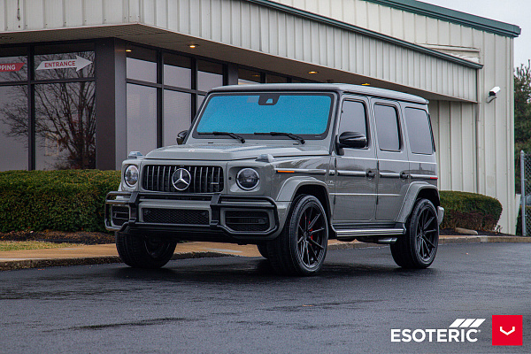 Фото дисков Vossen HF-3 Черный сатин на Mercedes-Benz G-Class III