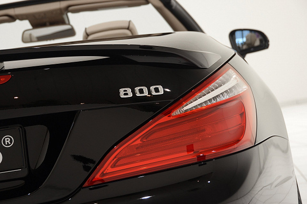 Фото дисков BRABUS Monoblock R (Platinum Edition) Глянцевый графит на Mercedes-Benz SL (R230)