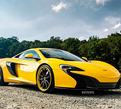 Фото дисков Strasse Wheels SV1 Deep Concave FS на McLaren 650S
