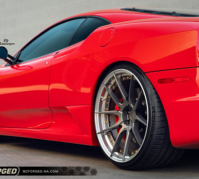 Фото дисков BC Forged HCA162 на Ferrari F430
