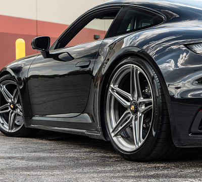 Фото дисков HRE P107SC на Porsche 911 VIII
