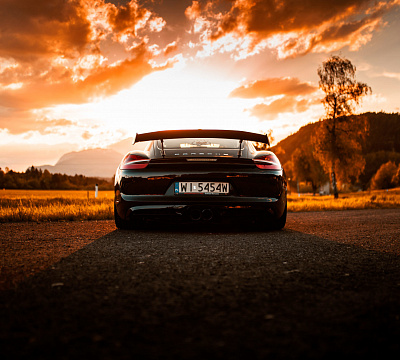 Фото дисков Vossen M-X3 на Porsche Cayman II