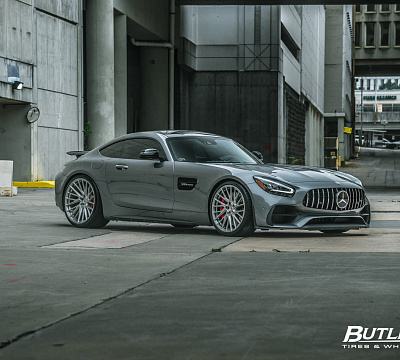 Фото дисков Vossen EVO-6T на Mercedes-Benz AMG GT I