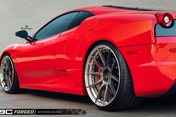 Фото дисков BC Forged HCA162 Матовый графит на Ferrari F430