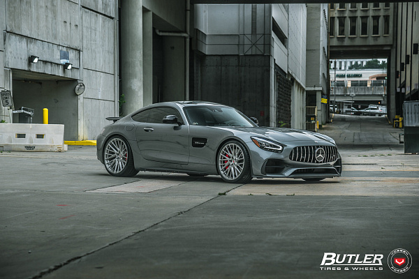 Фото дисков Vossen EVO-6T Глянцевый лак на Mercedes-Benz AMG GT I