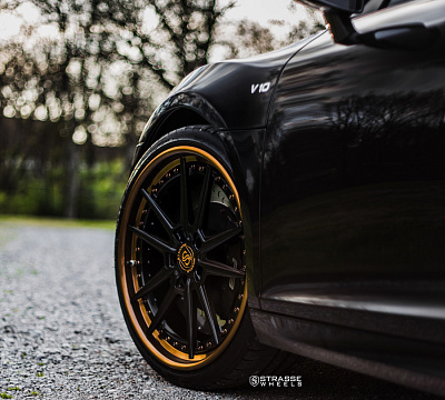 Фото дисков Strasse Wheels SV1 Deep Concave FS на Audi R8 (Typ 42)