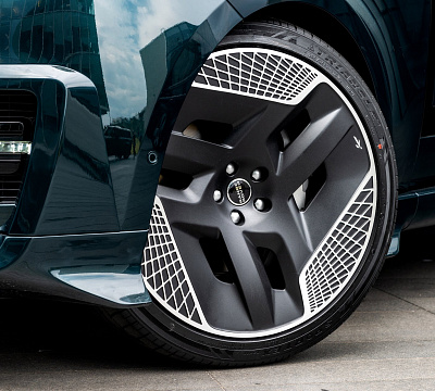 Фото дисков Kahn Type 33 Fintail на Range Rover V