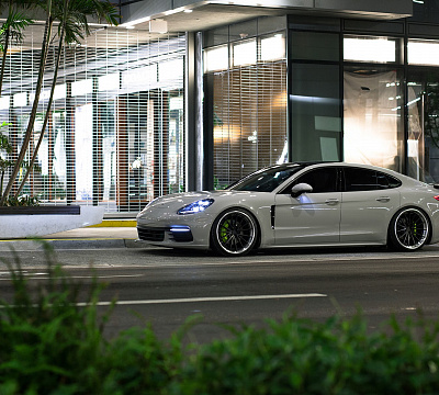 Фото дисков Anrky AN39 на Porsche Panamera III