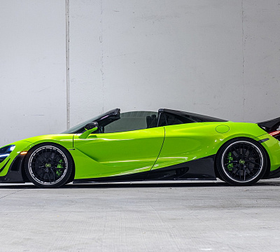 Фото дисков Strasse Wheels SV10M Deep Concave FS на McLaren 720S