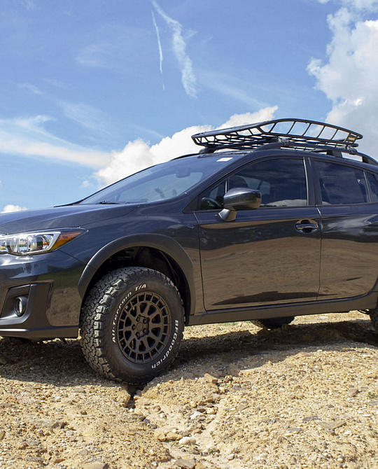 Фото дисков BOXER Черный матовый на Subaru XV GT