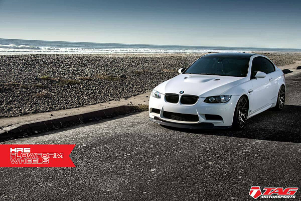 Фото дисков HRE FF01 Черный сатин на BMW 3/M3 (E90)