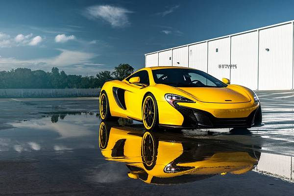 Фото дисков Strasse Wheels SV1 Deep Concave FS Другой цвет на McLaren 650S